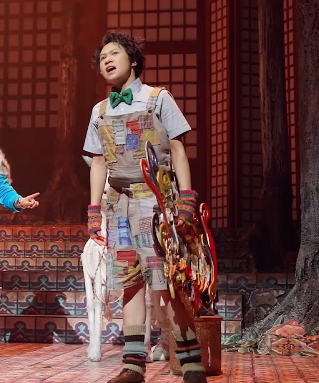 Nic Chien as Jack in Into the Woods.